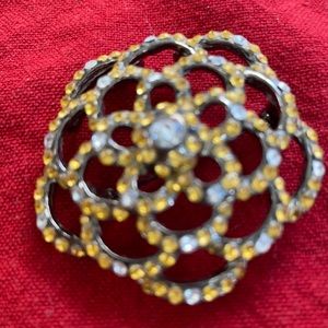 Vintage RHINESTONE  PIN